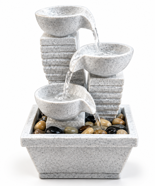 3 Cups Water Fountain ornament