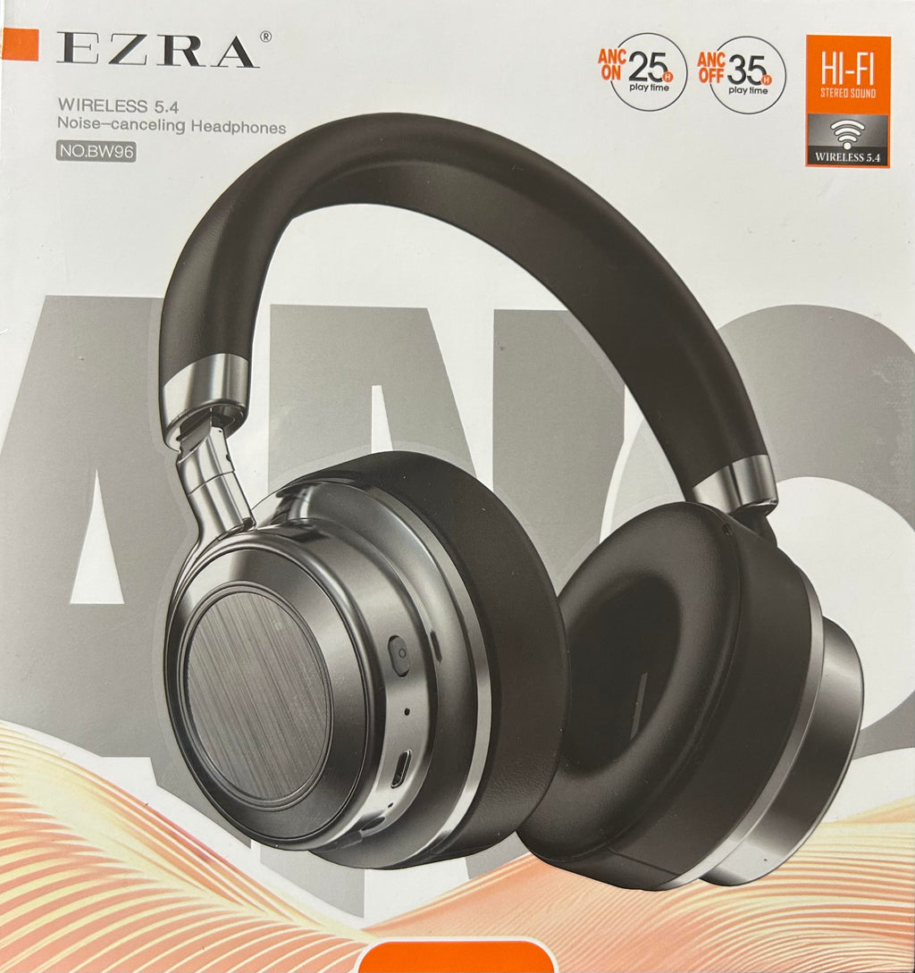EZRA Premium Headset with Active Noise Cancelling (ANC)