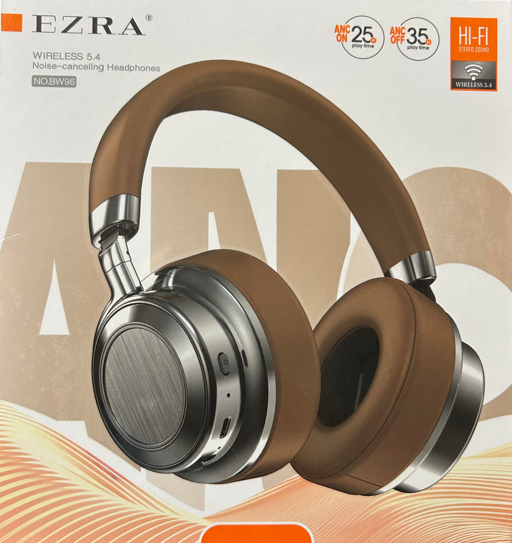 EZRA Premium Headset with Active Noise Cancelling (ANC)