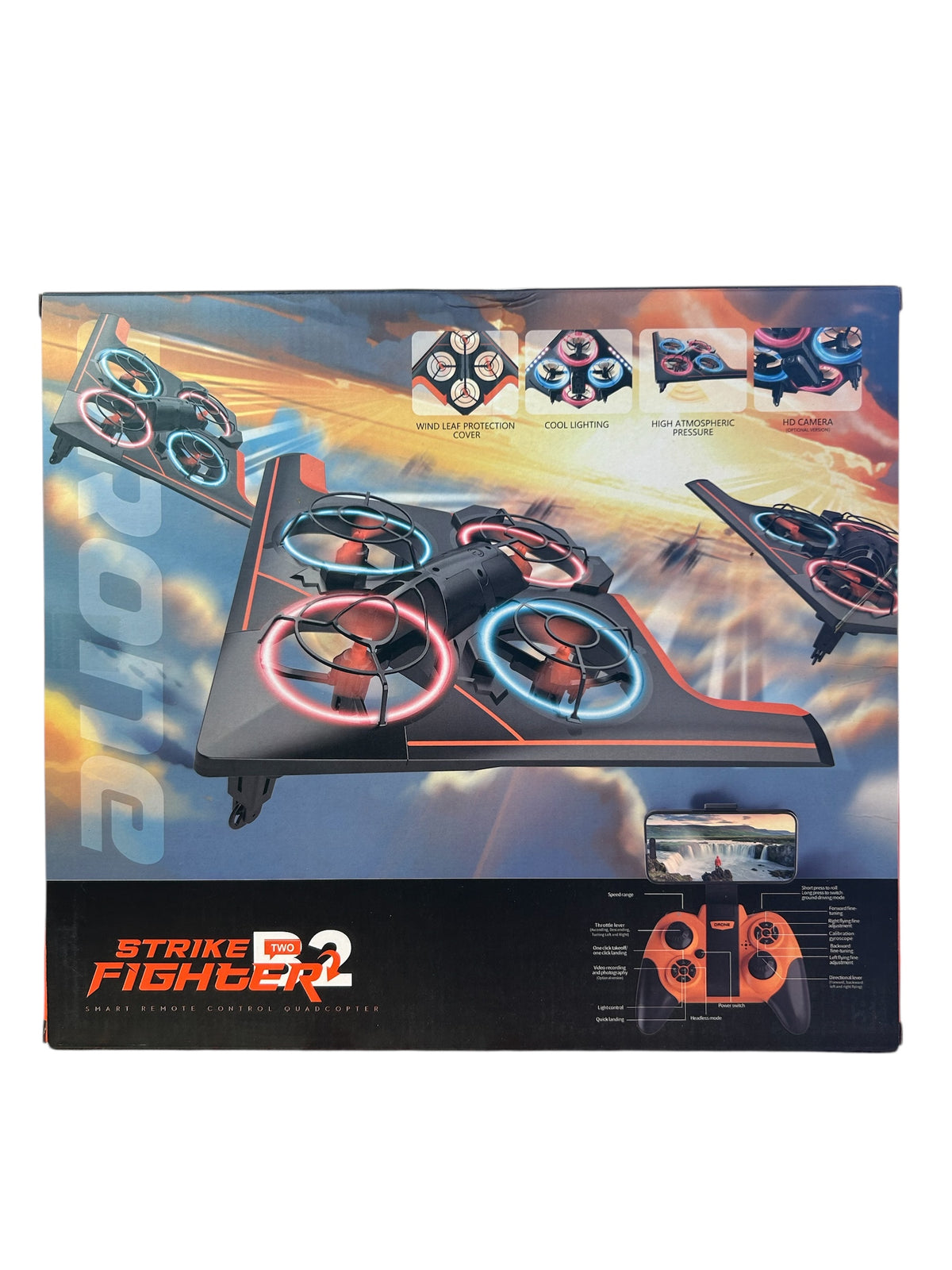 Strike Fighter B2 Bomber Remote Control Quadcopter (Drone)
