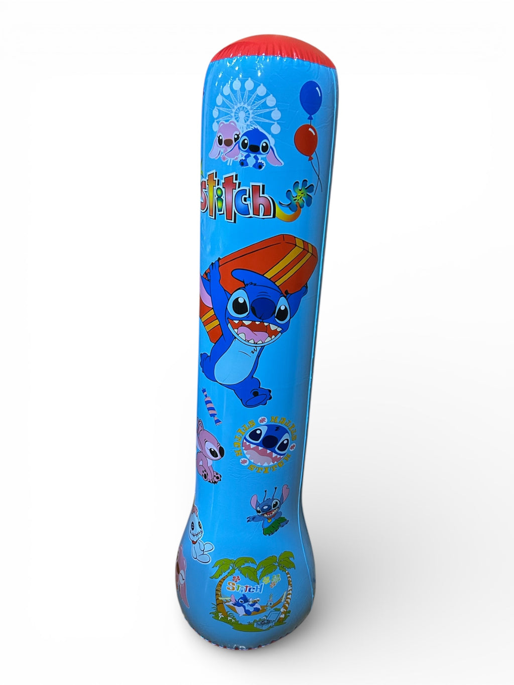 Beach/Home Inflatable self-balancing Punch bag/balloon (Stitch print)