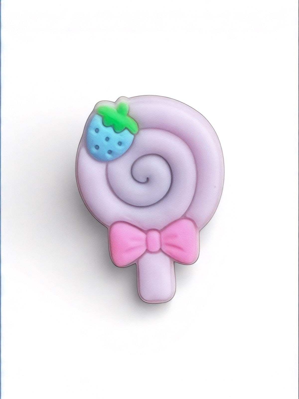 Strawberry Lollipop Charm