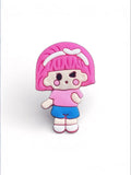 Winking Girl Charm