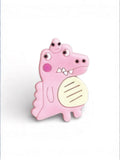 Pink Dino Charm