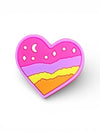 Dreamy Night Heart Charm
