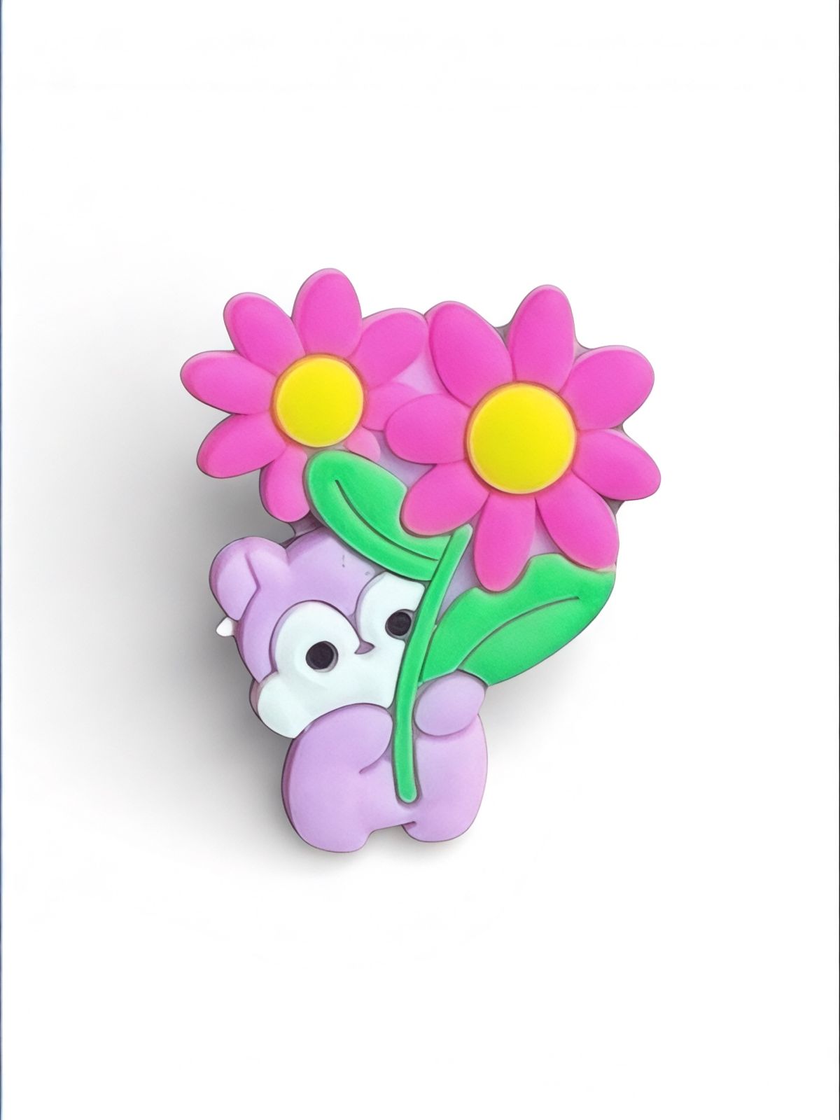 Floral Bear Charm