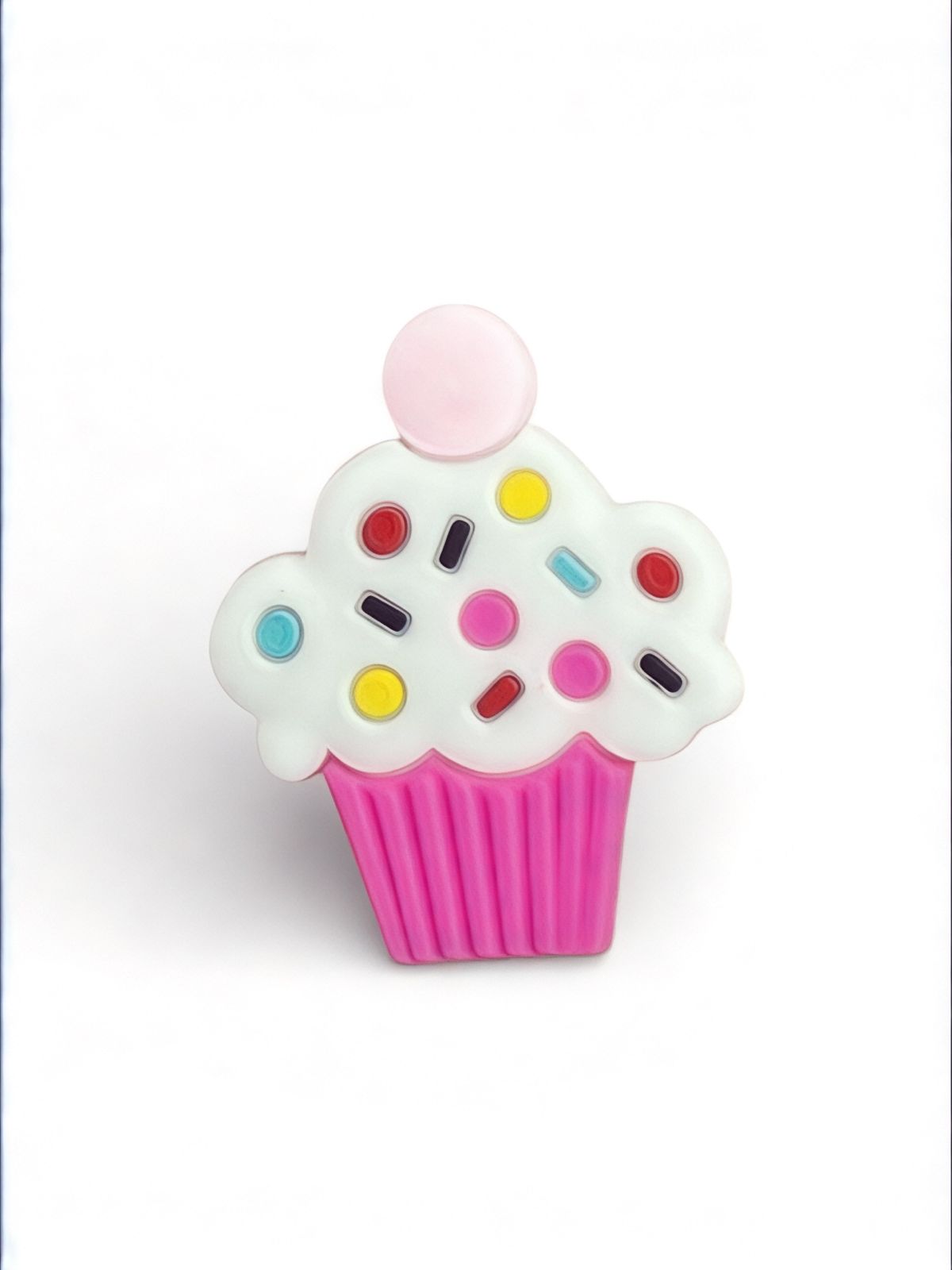 Pink Cupcake Charm